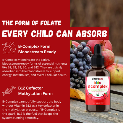 TheraRed™ Kids B Complex Vitamin Liquid Drops