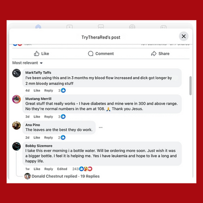 TheraRed™ Organic B12 Vitamin Liquid Drops For Blood Flow